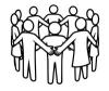 cercle de personnes
